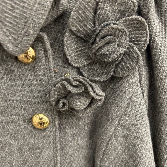 Vintage Juicy couture coat wool grey - Picture 3 of 7